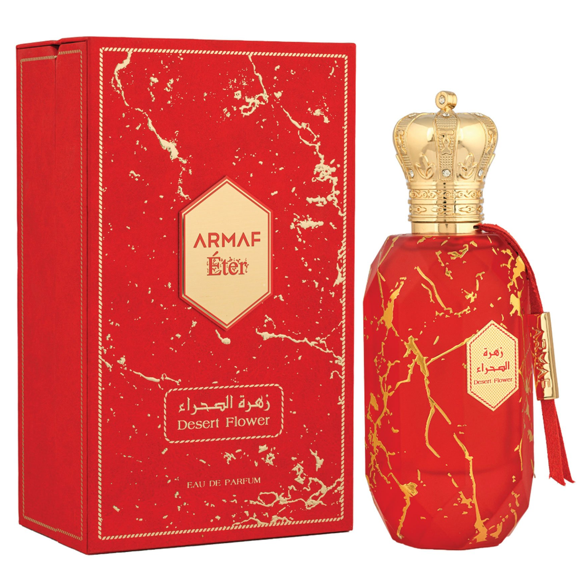 ARMAF Desert Flower Eau De Parfum, 100 Ml, Duft Mit Jasmin, Süßem Leder & Moschusartigem Patchouli