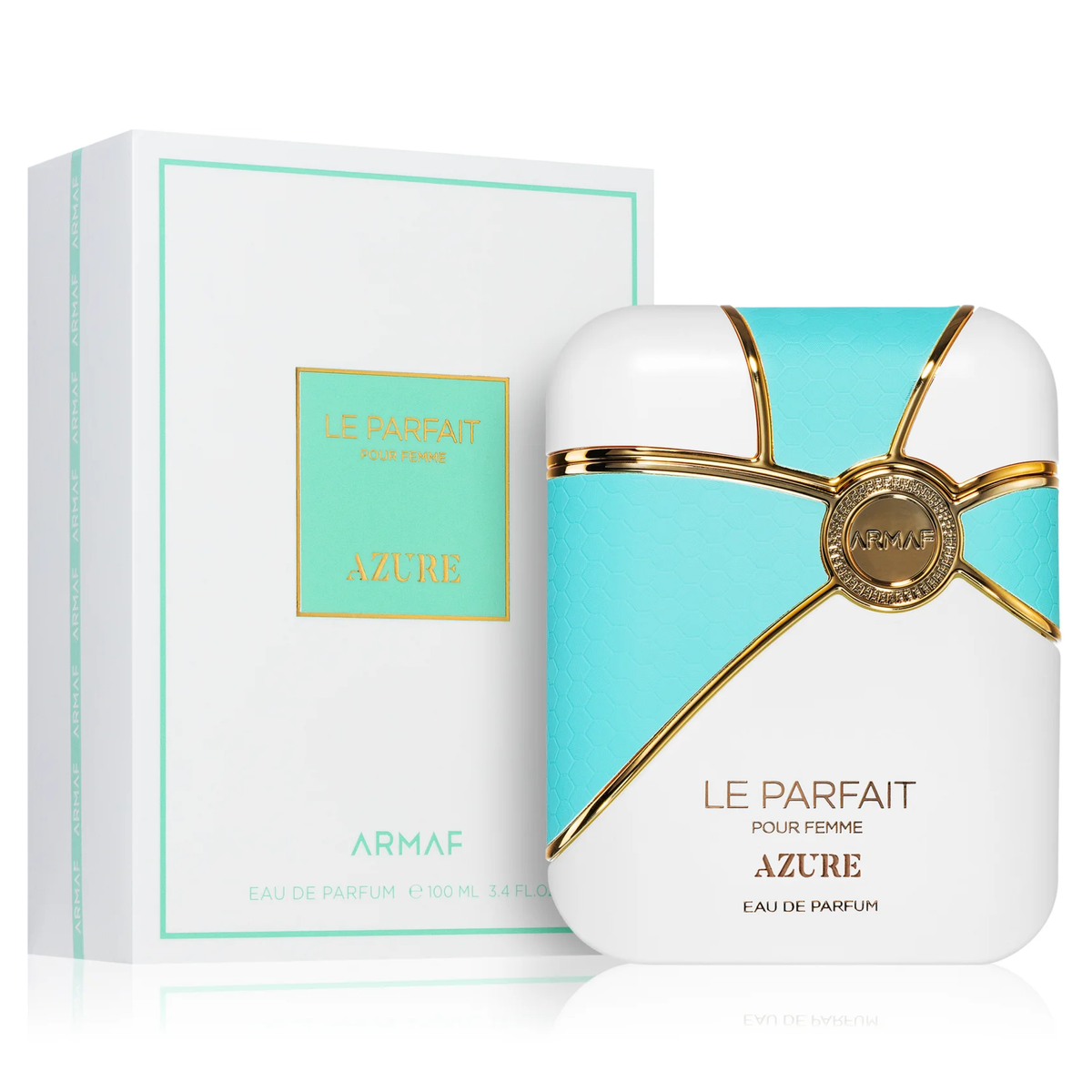 香水(女性用) ARMAS LE PARFAIT POUR FEMME AZURE Le Parfait Azure by Armaf 100ml EDP for Women — Perfume NZ