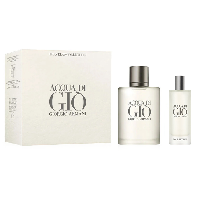 Acqua Di Gio by Giorgio Armani 100ml EDT 2 Piece Gift Set