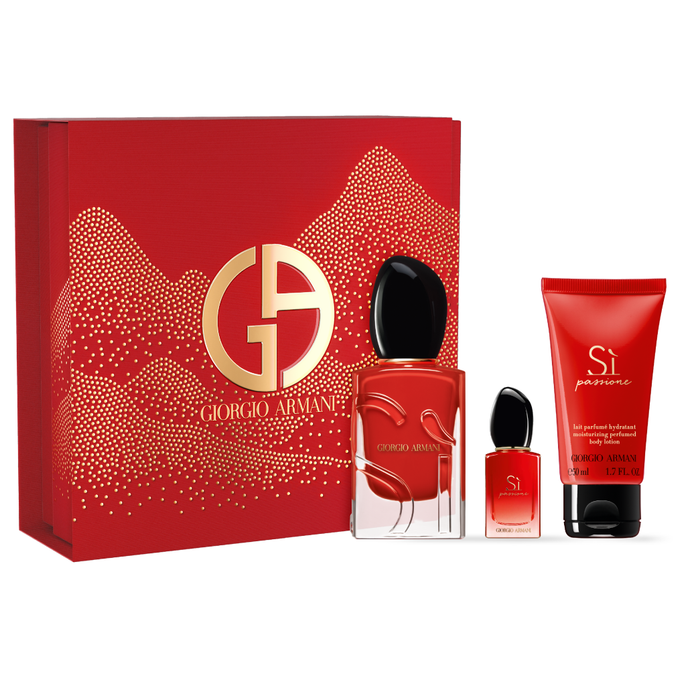 Si Passione by Giorgio Armani 50ml EDP 3 Piece Gift Set
