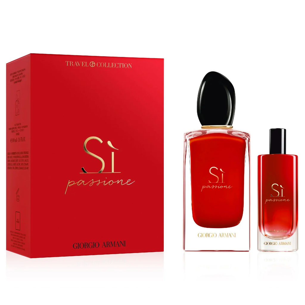 Si Passione By Giorgio Armani 100ml EDP 2 Piece Gift Set Perfume NZ Si Passione By Giorgio Armani 100ml EDP 2 Piece Gift Set Perfume NZ