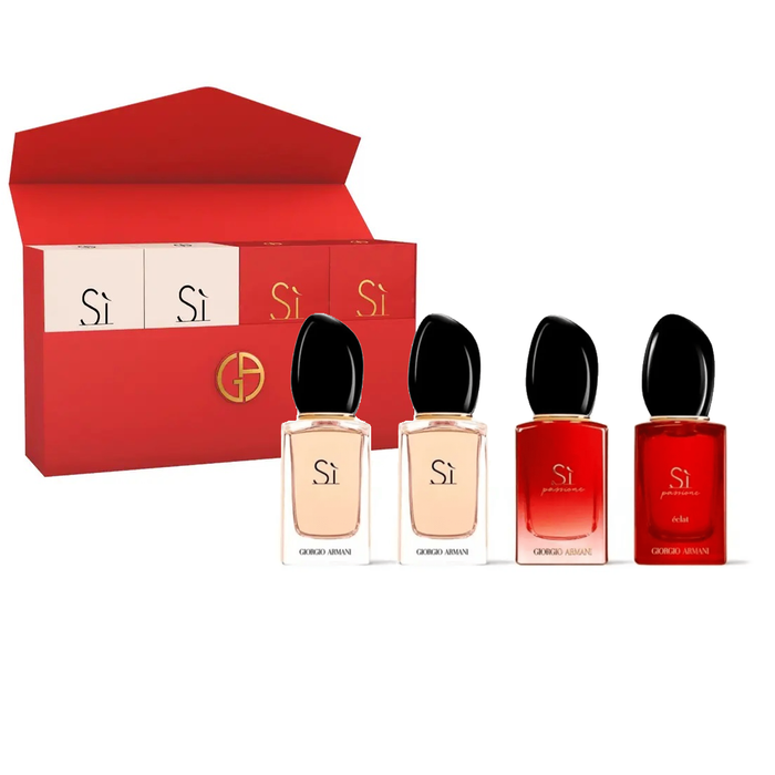 Armani Si Perfume Collection 4 Piece Gift Set for Women
