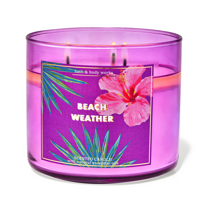 Beach Weather by Bath & Body Works 3-Wick Scented Candle
