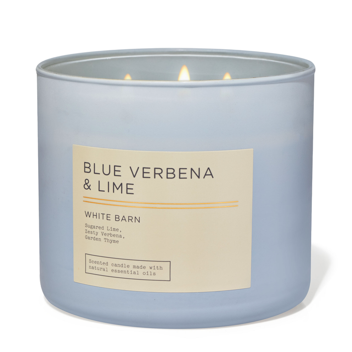 Blue Verbena & Lime by Bath & Body Works 3-Wick Scented Candle
