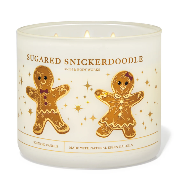 Sugared Snickerdoodle by Bath & Body Works 3-Wick Scented Candle
