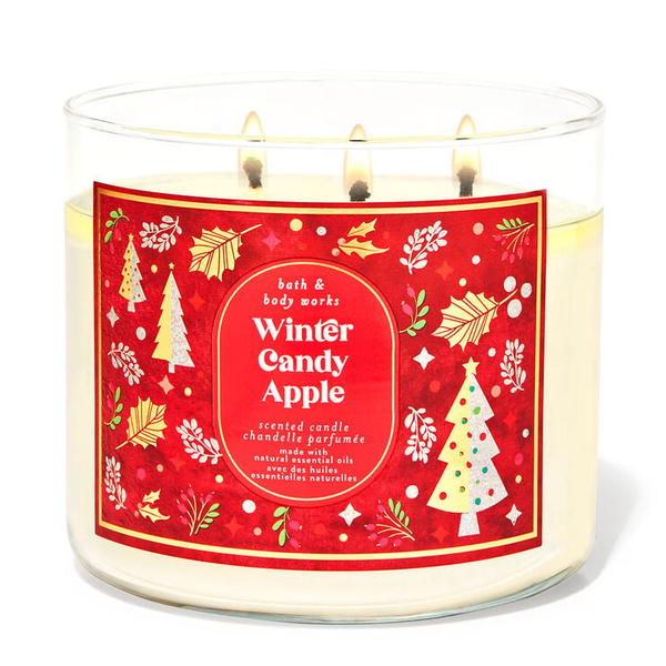 Winter Candy Apple by Bath & Body Works 3-Wick Scented Candle