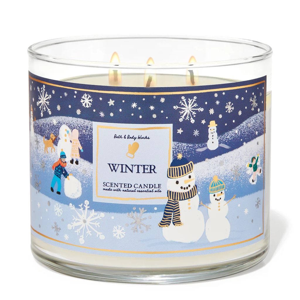 Winter by Bath & Body Works 3Wick Scented Candle Perfume NZ