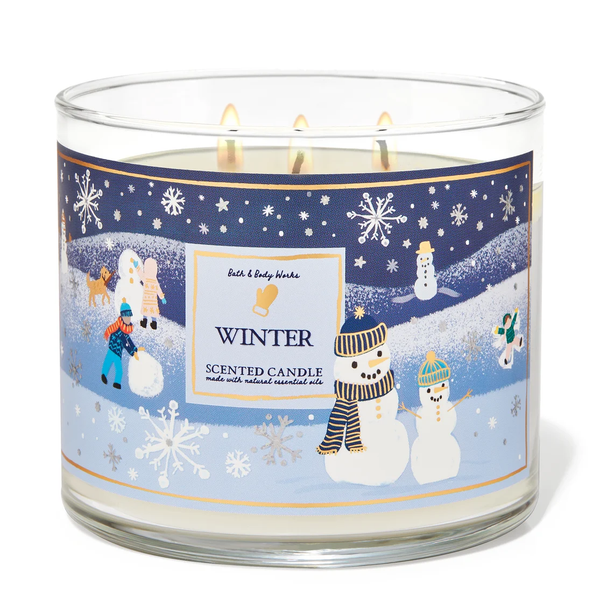 Winter by Bath & Body Works 3Wick Scented Candle Perfume NZ