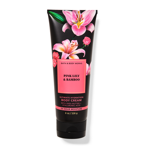 Pink Lily & Bamboo by Bath & Body Works 226g Ultimate Hydration Body Cream