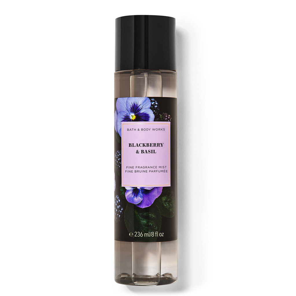 Blackberry & Basil by Bath & Body Works 236ml Fragrance Mist Perfume NZ