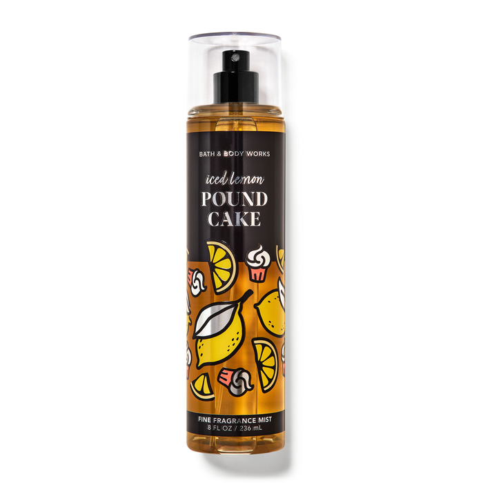 Iced Lemon Pound Cake by Bath & Body Works 236ml Fragrance Mist
