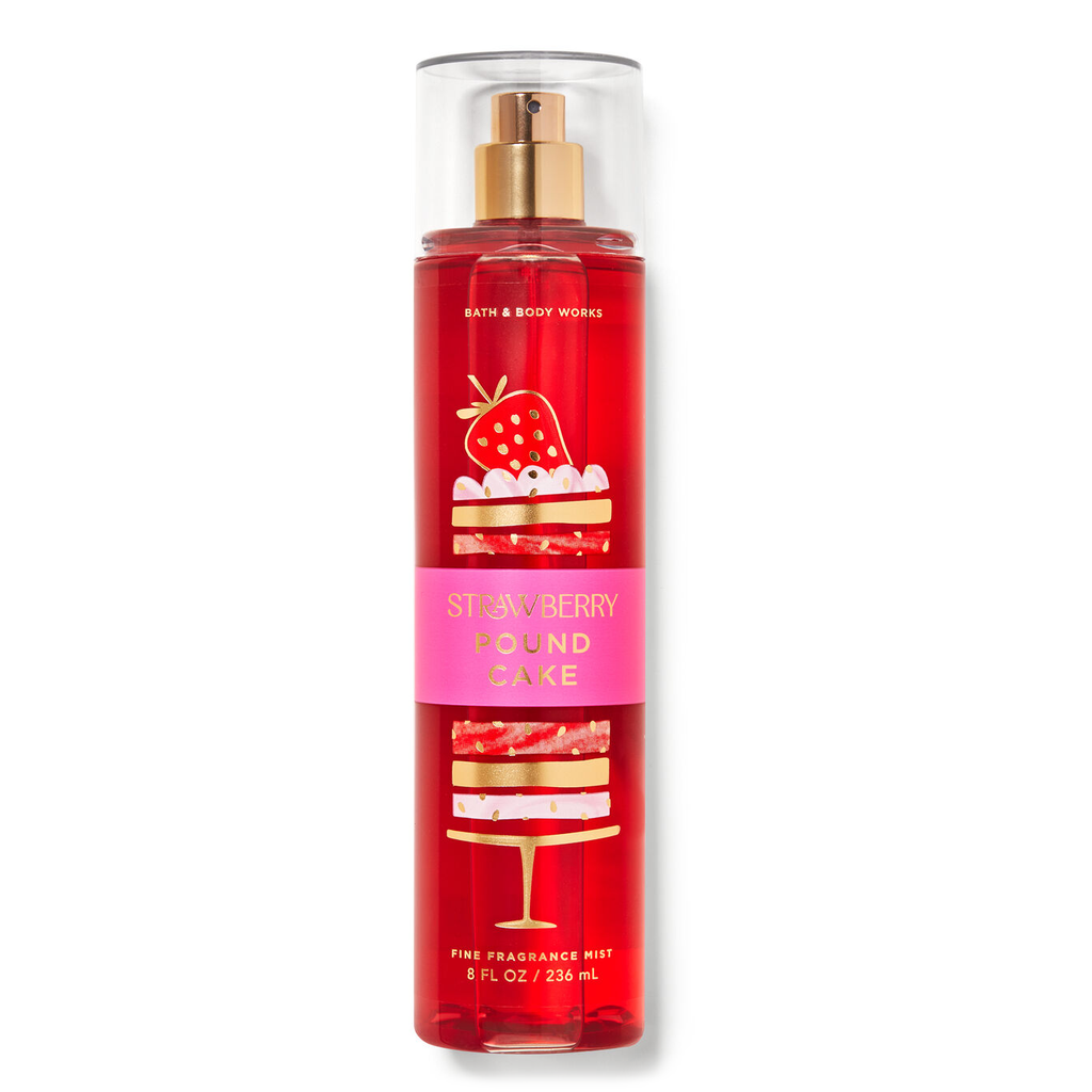 Strawberry pound cake body discount spray