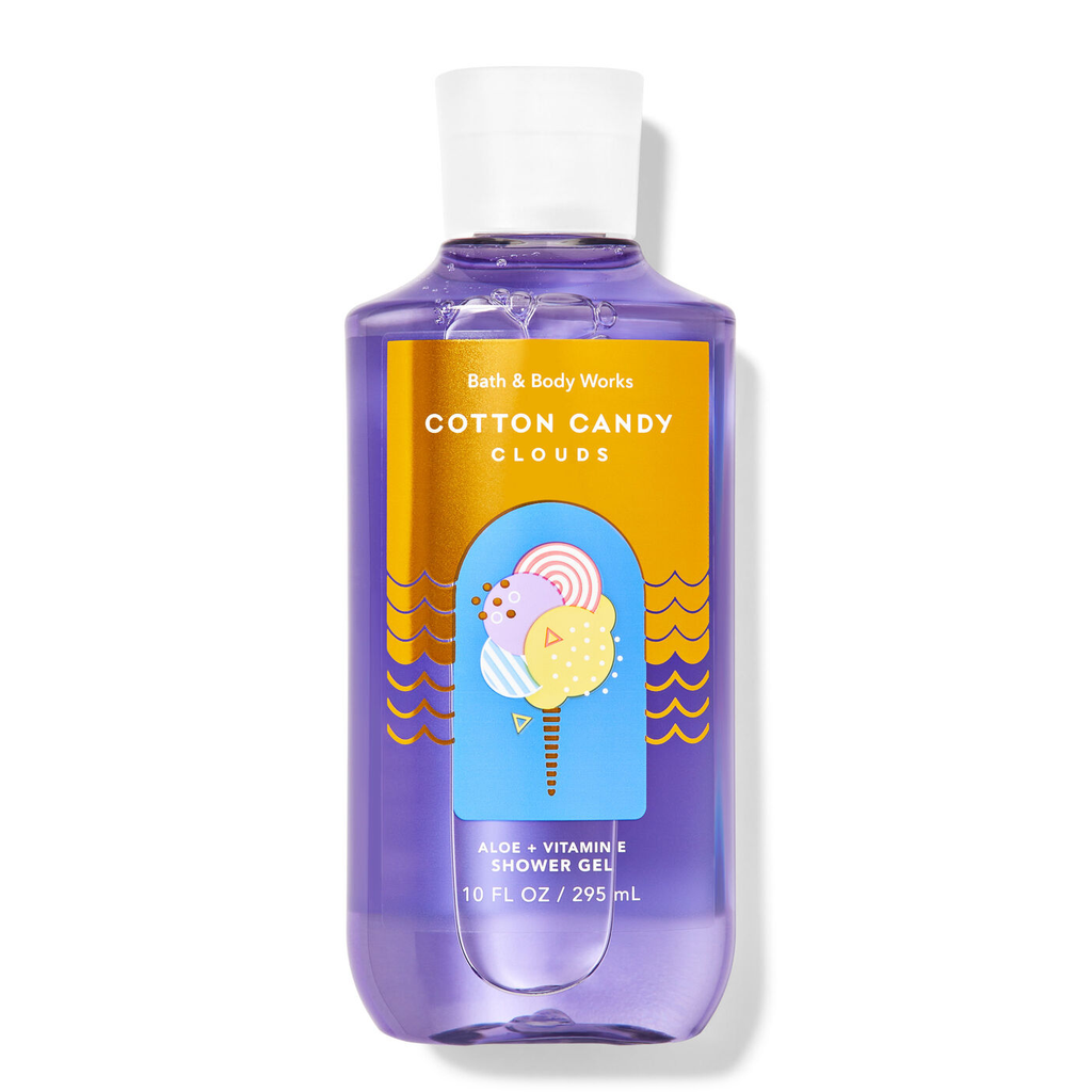 Cotton Candy Clouds by Bath & Body Works 295ml Shower Gel Perfume NZ