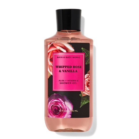 Whipped Rose & Vanilla by Bath & Body Works 295ml Shower Gel