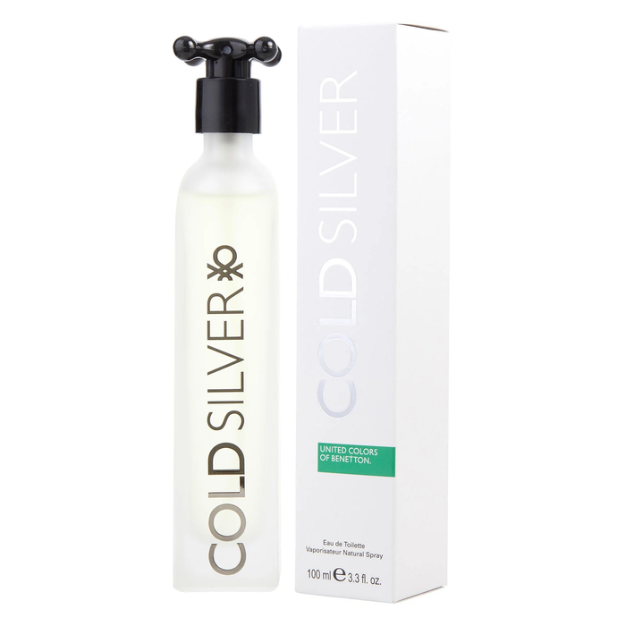 Benetton Cold Silver by Benetton 100ml EDT for Men