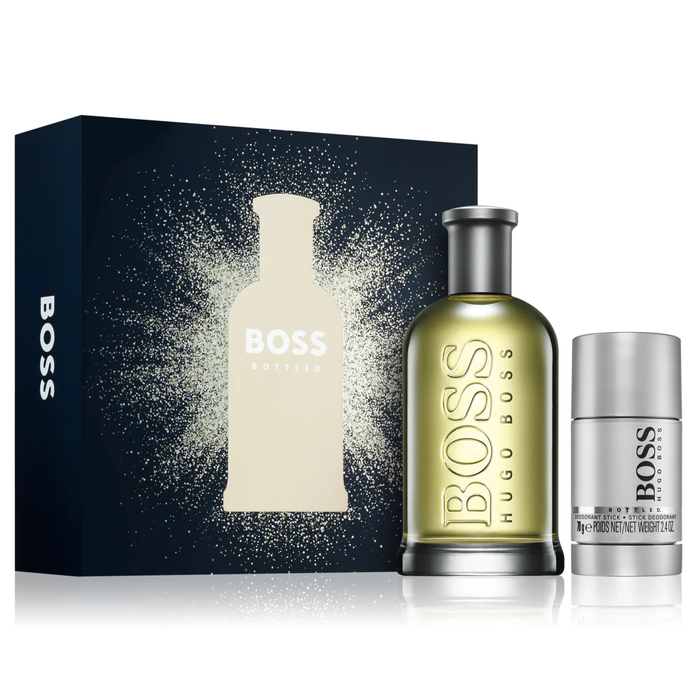 Boss Bottled by Hugo Boss 200ml EDT 2 Piece Gift Set