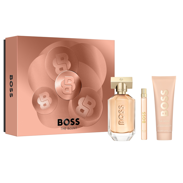 Boss The Scent by Hugo Boss 100ml EDP 3 Piece Gift Set