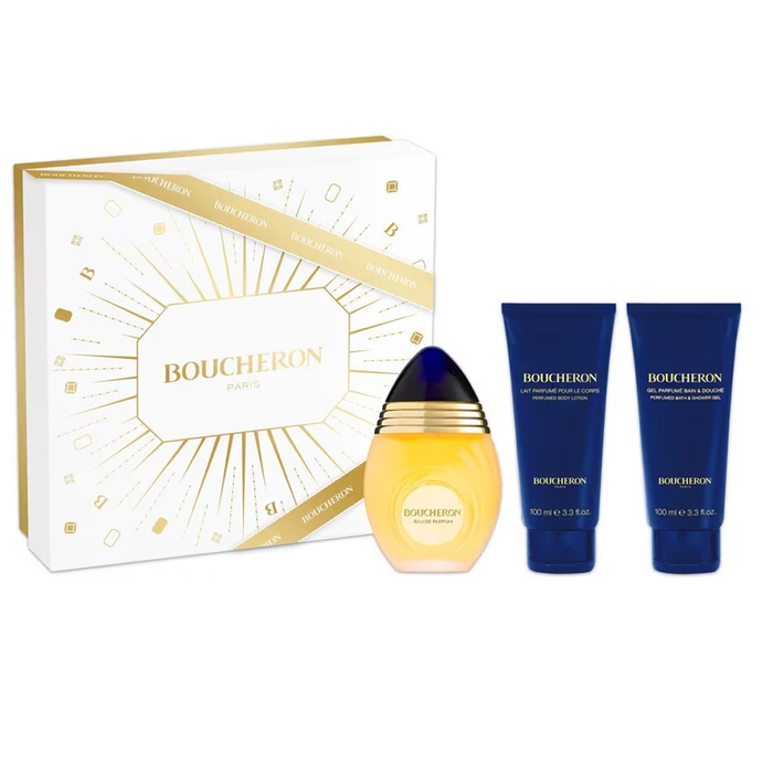 Boucheron by Boucheron 100ml EDP 3 Piece Gift Set