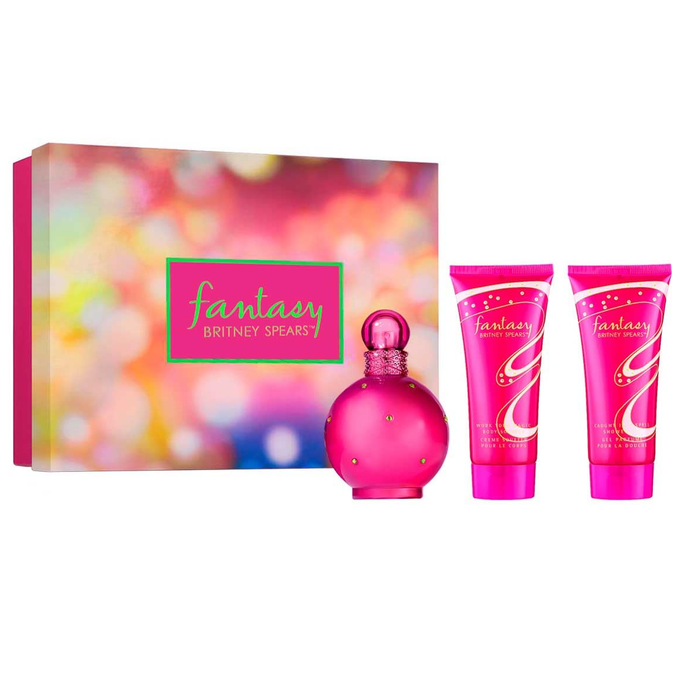 Fantasy by Britney Spears 100ml EDP 3 Piece Gift Set