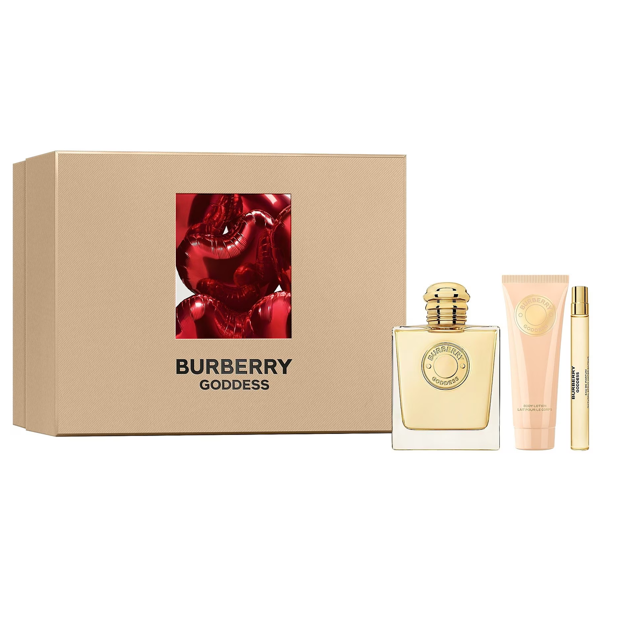 Burberry Goddess by Burberry 100ml EDP 3 Piece Gift Set — Perfume NZ Burberry Goddess by Burberry 100ml EDP 3 Piece Gift Set — Perfume NZ