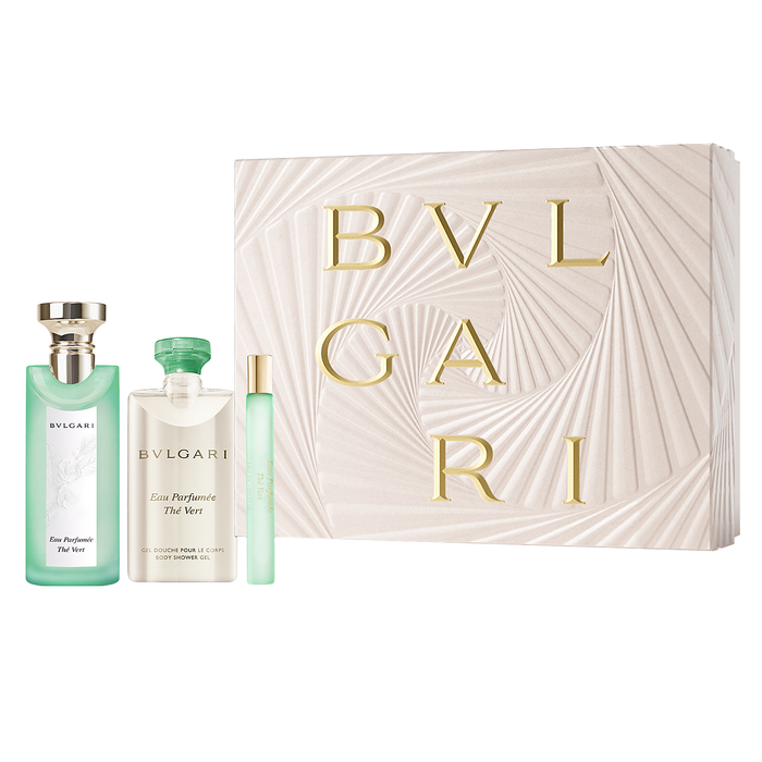 Eau Parfumee Au The Vert by Bvlgari 75ml EDT 3pc Gift Set