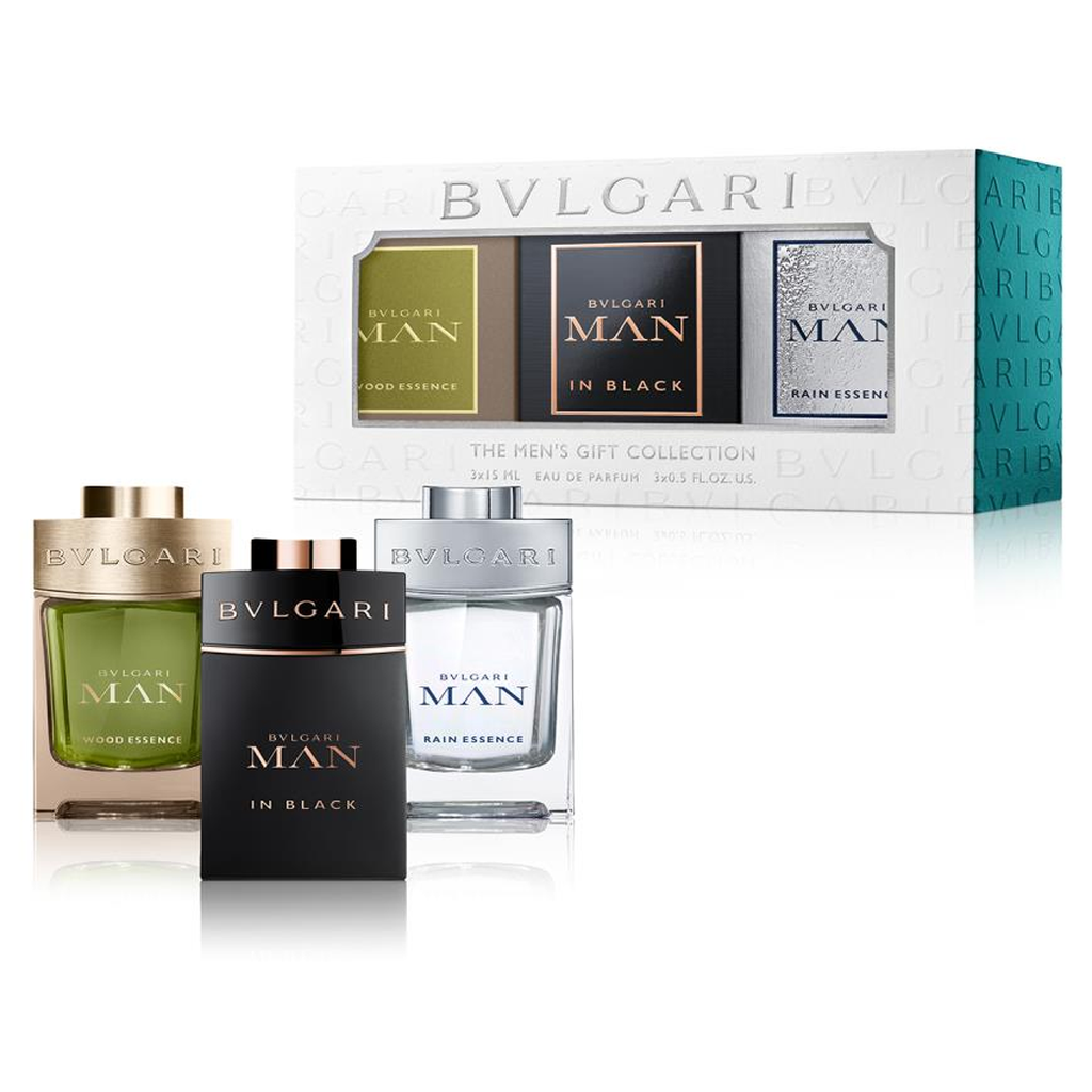 Bvlgari Man Travel Collection 3 Piece Gift Set — Perfume NZ