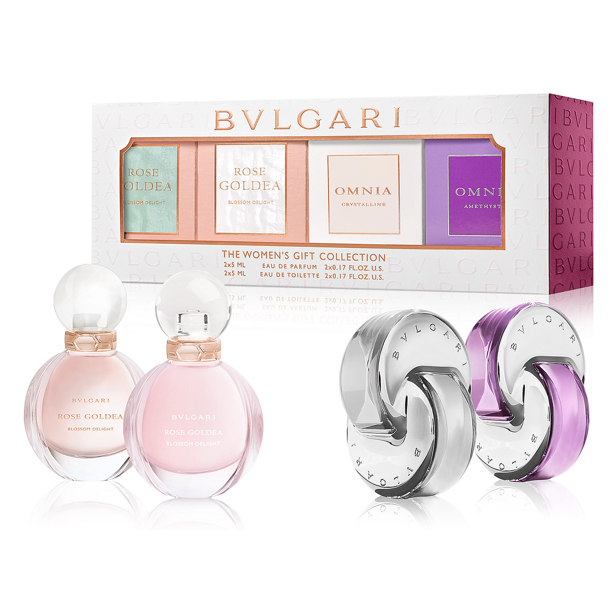 香水(女性用) Bvlgari The Women's Gift Collection Bvlgari Women's Gift Collection 4 Piece Gift Set — Perfume NZ