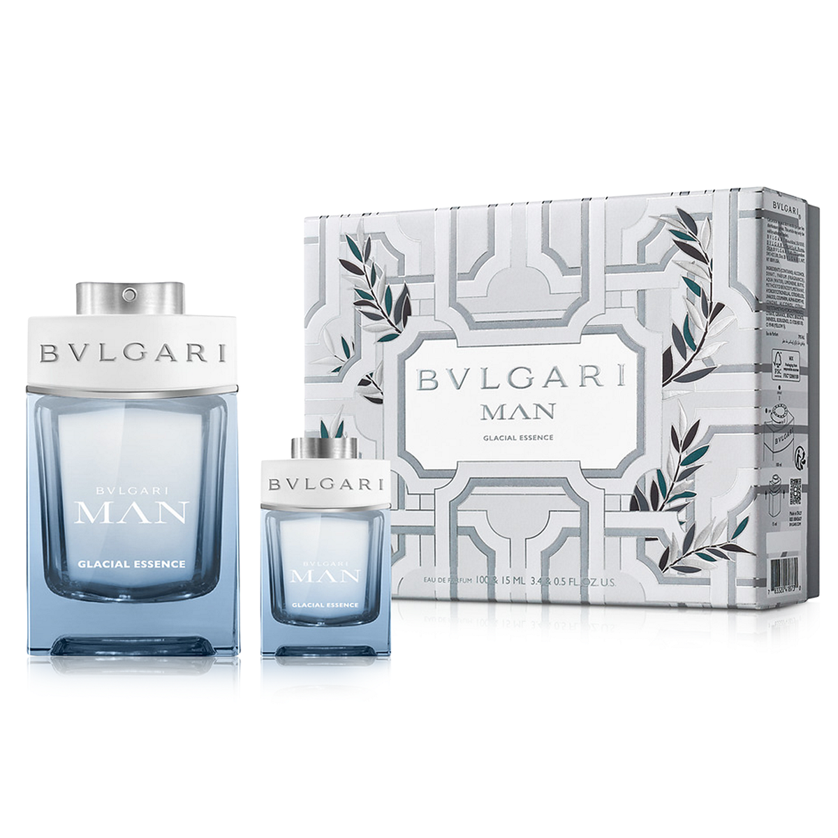 香水(男性用) Bvlgari Man Glacial Essence Gift Set BVLGARI（ブルガリ） 【並行輸入品】ブルガリ ザ メンズ ギフト