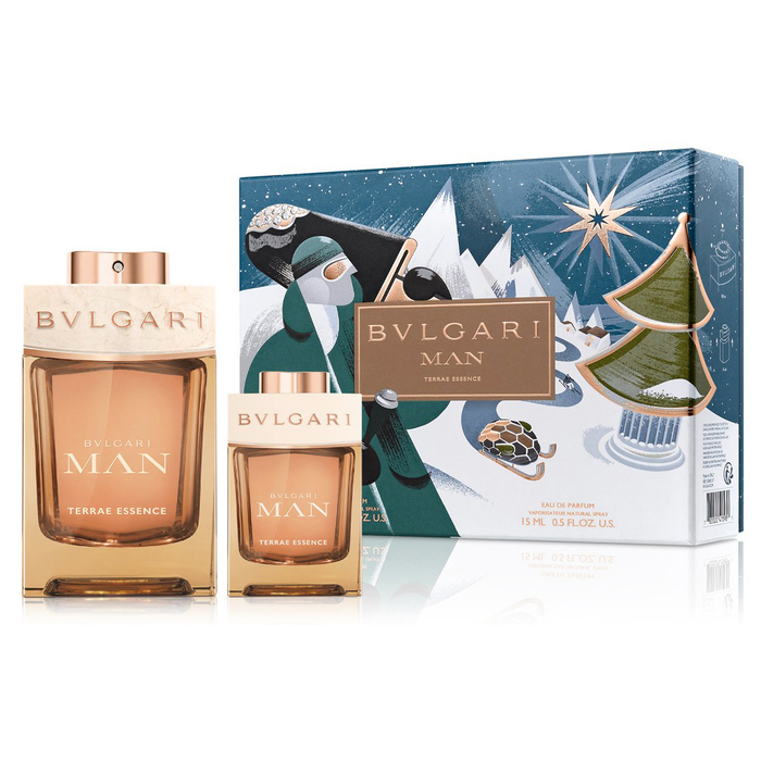 Bvlgari Man Terrae Essence 100ml EDP 2 Piece Gift Set