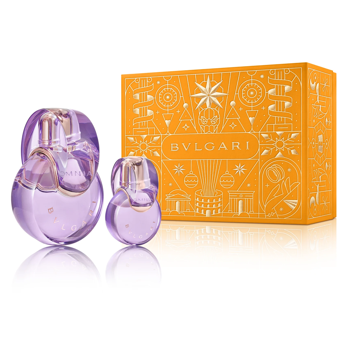 BVLGARI OMNIA AMETHYSTE セット Omnia Amethyste by Bvlgari 100ml EDT 2 Piece Gift Set — Perfume NZ