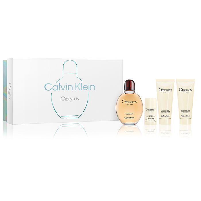 Obsession by Calvin Klein 125ml EDT 4 Piece Gift Set