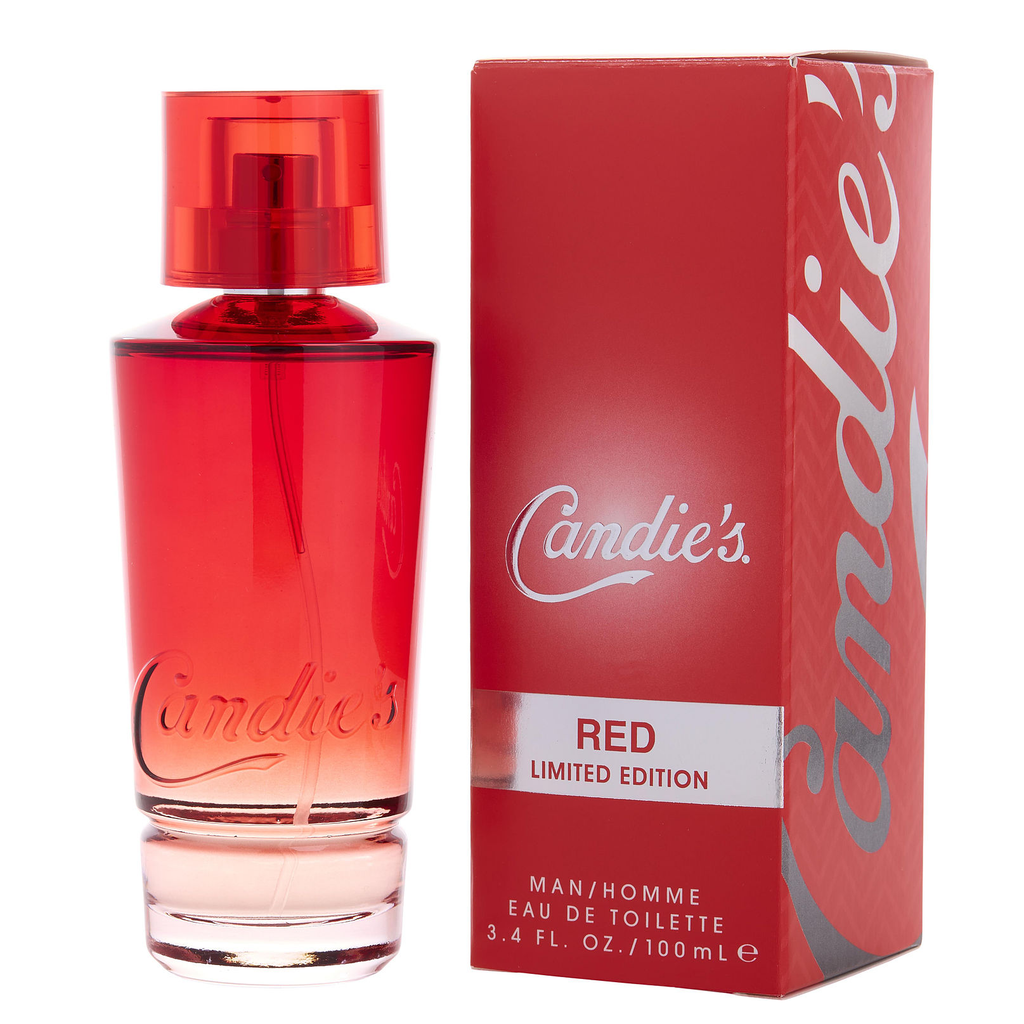 Candie's Red by Candies, 3.4 oz Eau De Toilette Spray for Men main image 0