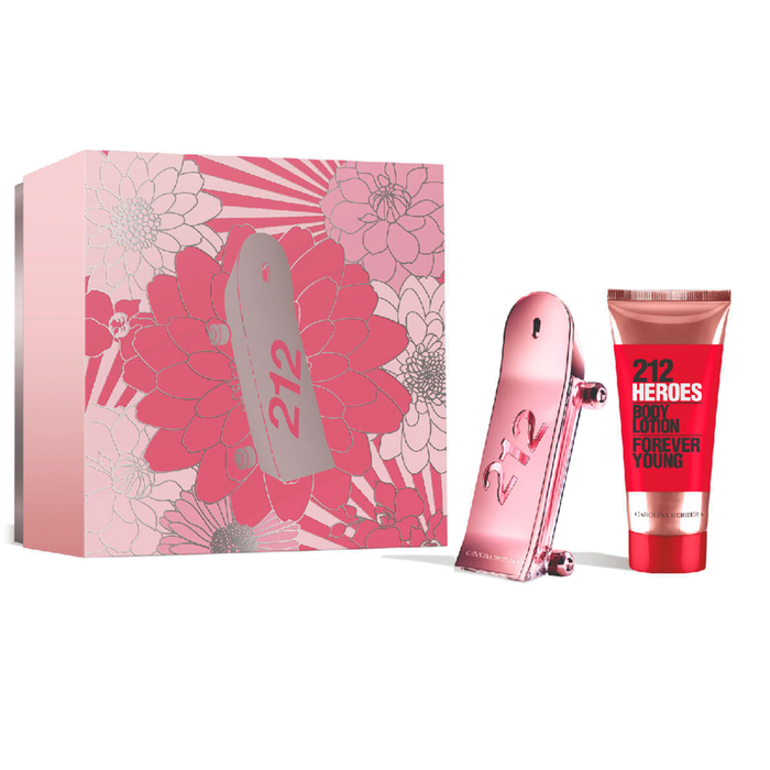 212 Heroes by Carolina Herrera 80ml EDP 2 Piece Gift Set