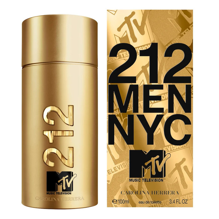 212 Men NYC MTV by Carolina Herrera 100ml EDP — Perfume NZ