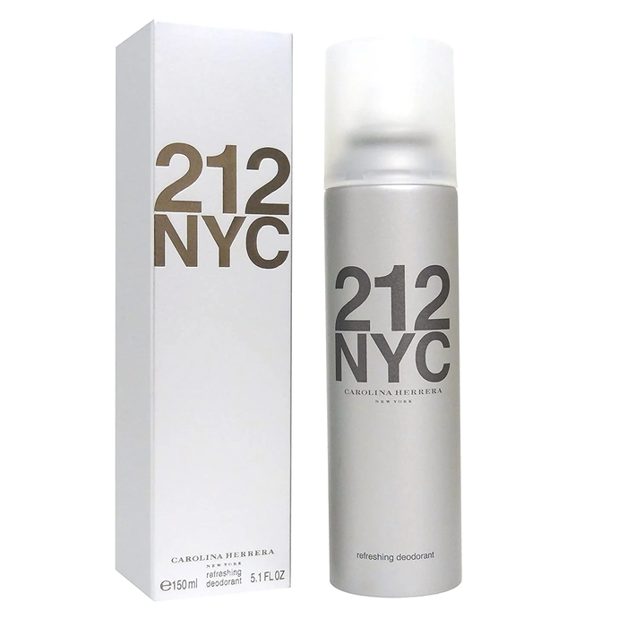 212 NYC by Carolina Herrera 150ml Refreshing Deodorant