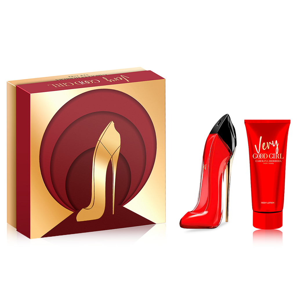 Carolina herrera good girl eau de parfum 80ml & body lotion 2 piece set cheap