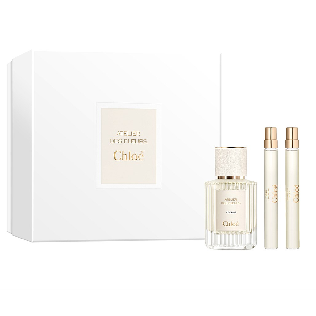 Chloé Atelier des Fleurs Ceramus 香水 セット Atelier Des Fleurs Cedrus by Chloe 50ml EDP 3 Piece Gift Set