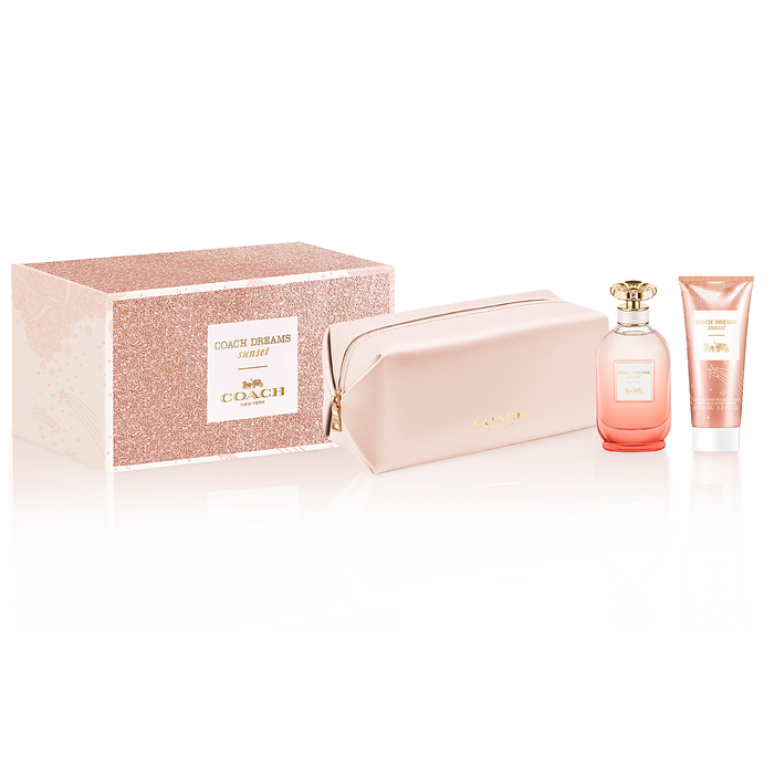 Coach Dreams Sunset by Coach 90ml EDP 3 Piece Gift Set