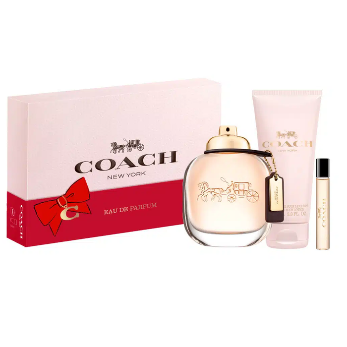 Coach by Coach 90ml EDP 3 Piece Gift Set for Women