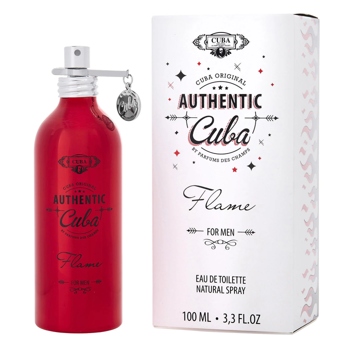 Authentic Flame by Cuba Paris 100ml EDT for Men