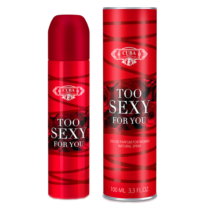 Too Sexy For You by Cuba Paris 100ml EDP for Women