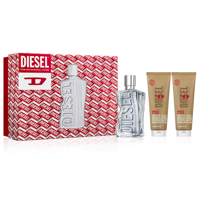 Diesel D by Diesel 100ml EDT 3 Piece Gift Set