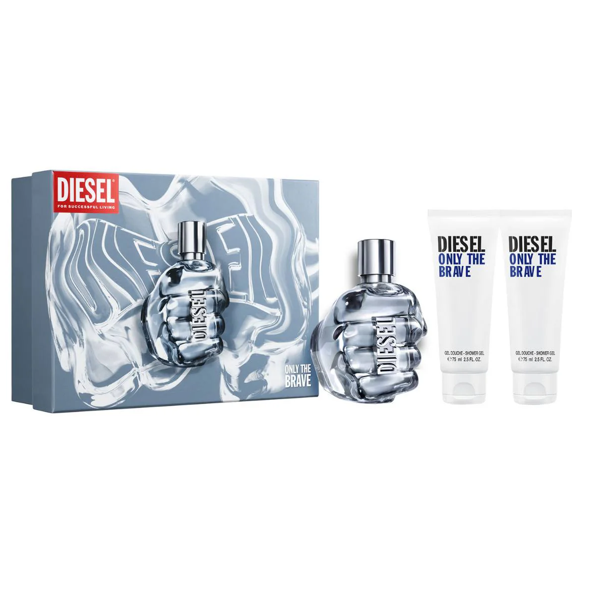 Only The Brave by Diesel 125ml EDT Piece Gift Set — Perfume NZ
