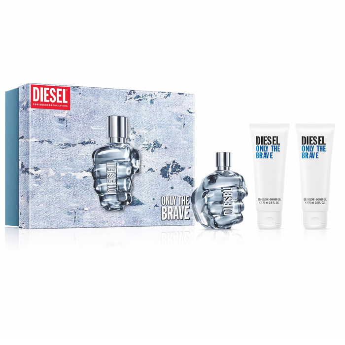 Only The Brave by Diesel 125ml EDT 3 Piece Gift Set