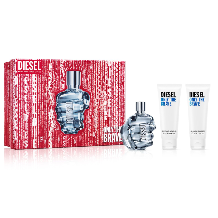 Only The Brave by Diesel 125ml EDT 3 Piece Gift Set