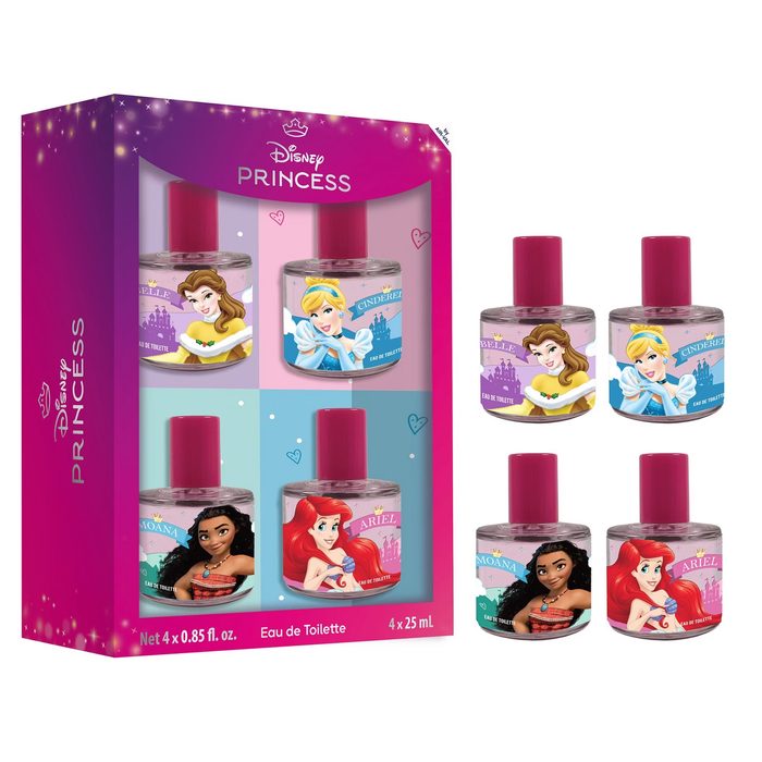 Disney Princess Collection 4 Piece Gift Set for Kids