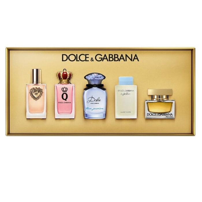 Dolce & Gabbana Perfume Collection 5 Piece Gift Set for Women
