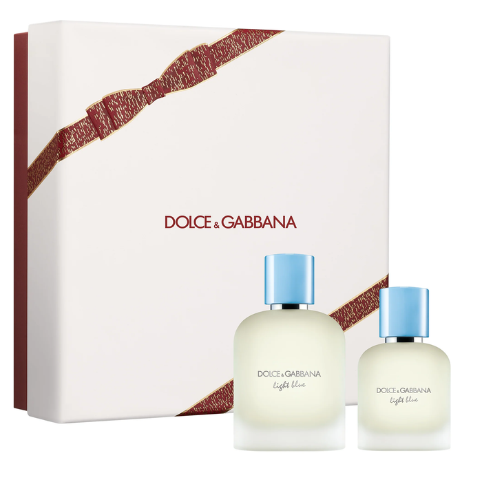 Light Blue by Dolce & Gabbana 100ml EDT 2 Piece Gift Set for Men