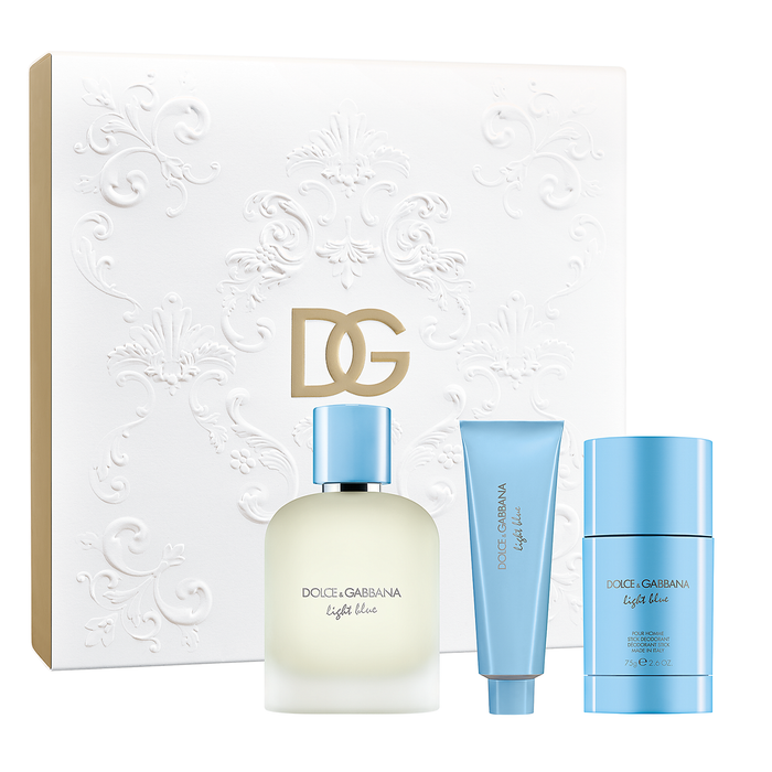 Light Blue by Dolce & Gabbana 100ml EDT 3 Piece Gift Set for Men - 2