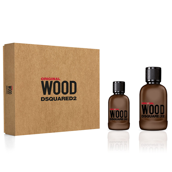 Original Wood by Dsquared2 100ml EDP 2 Piece Gift Set